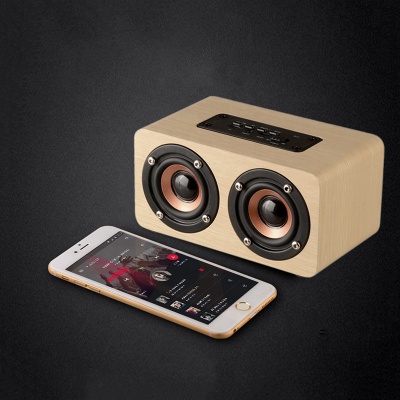 Mini Subwoofer Speaker Cabinet Wood