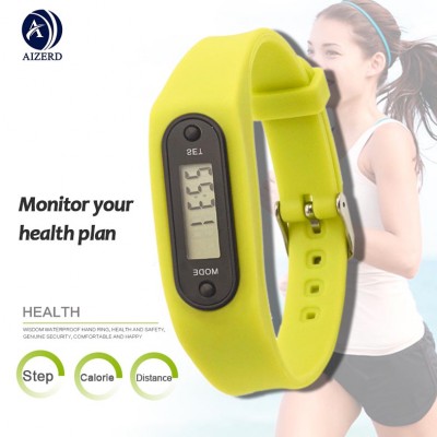 2020 new arrival silicone bracelet pedometer smartband for adult and children