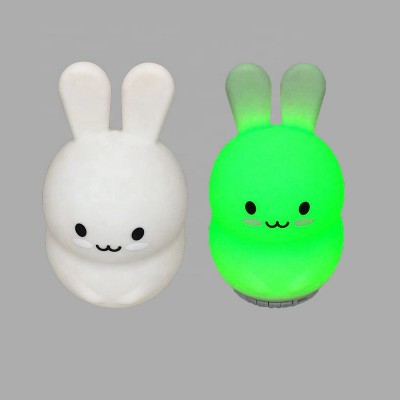 CE ROHS Kids Gifts Silicone Nightlight Touch Lamp Speaker